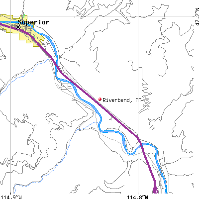 Riverbend map