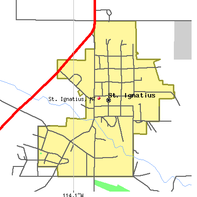 St. Ignatius map