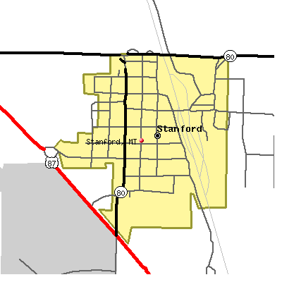 Stanford map