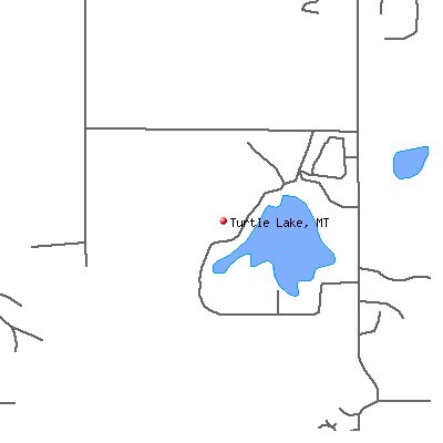 Turtle Lake map