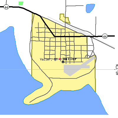 Valier map