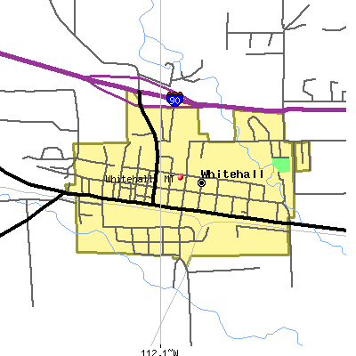 Whitehall map