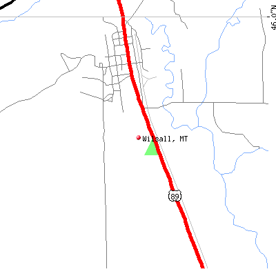 Wilsall map