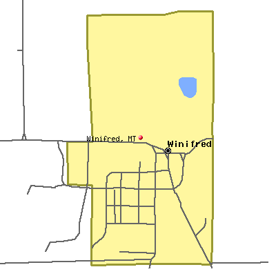 Winifred map