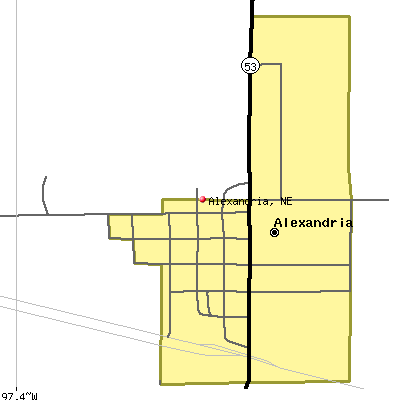 Alexandria map