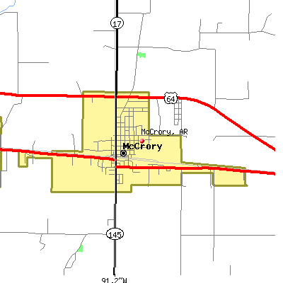 McCrory map
