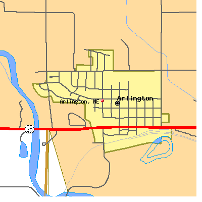Arlington map