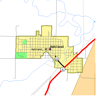 Ashland map