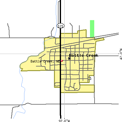 Battle Creek map