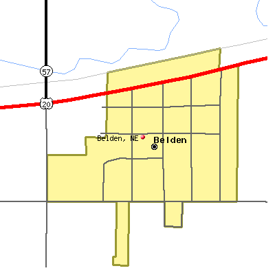 Belden map