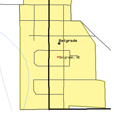 Belgrade map