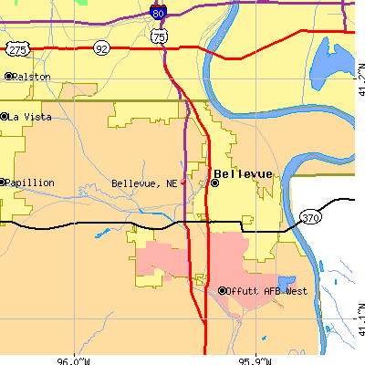 Bellevue map