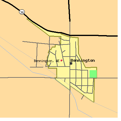 Bennington map
