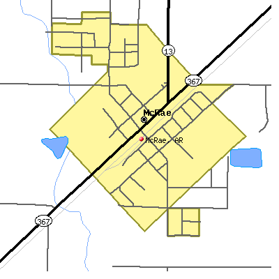 McRae map