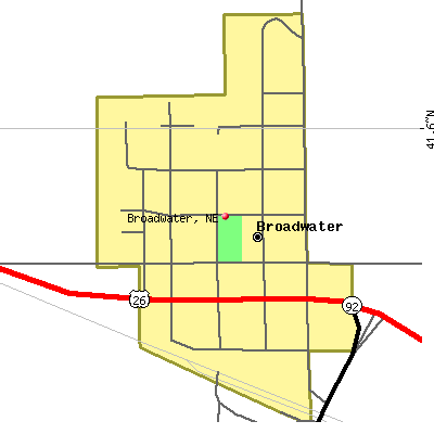 Broadwater map