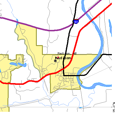 Madison map