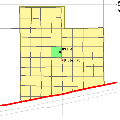 Brule map