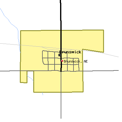 Brunswick map