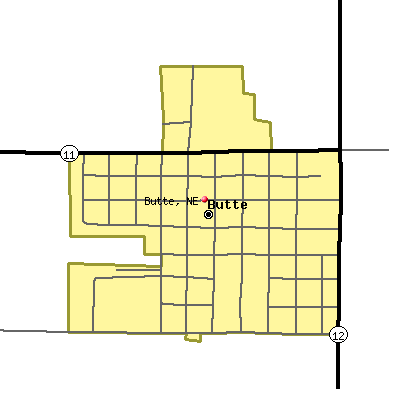 Butte map
