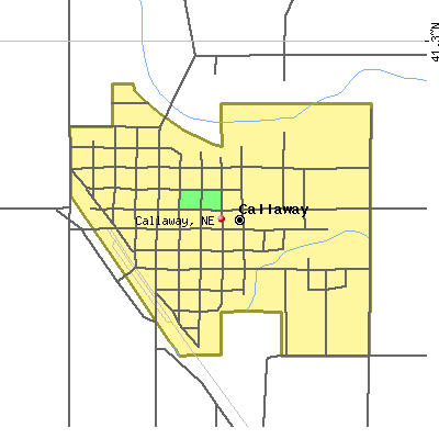 Callaway map