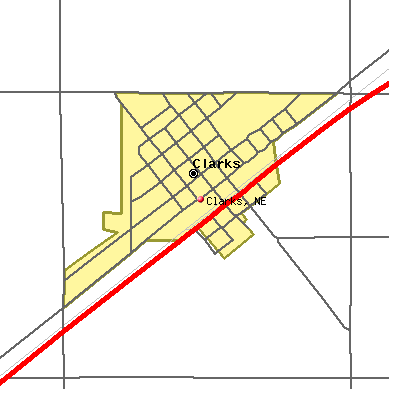 Clarks map