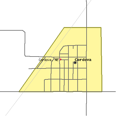 Cordova map