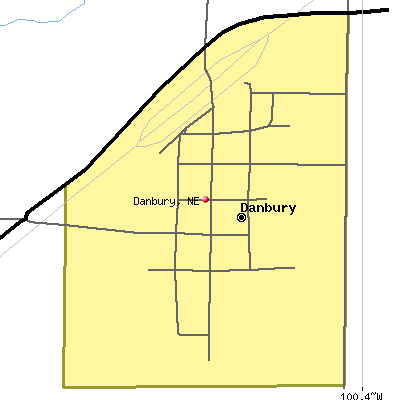 Danbury map