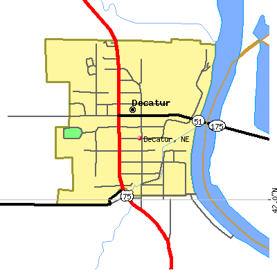 Decatur map