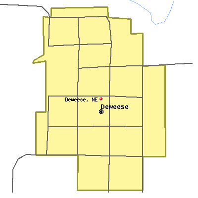 Deweese map