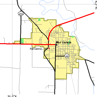 Marianna map