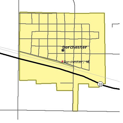 Dorchester map