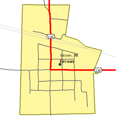 Edison map