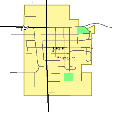 Elgin map