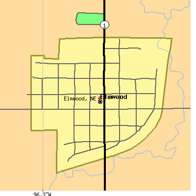 Elmwood map