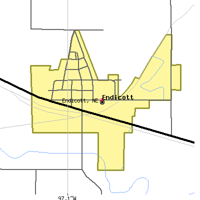 Endicott map