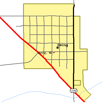 Ewing map