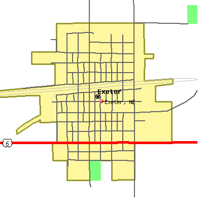 Exeter map