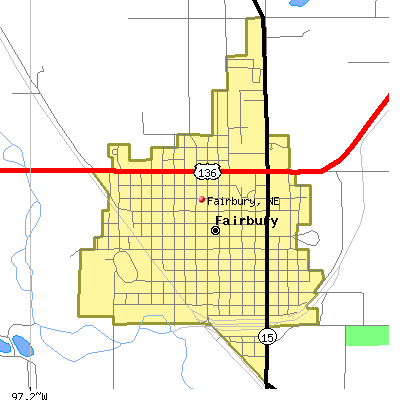 Fairbury map