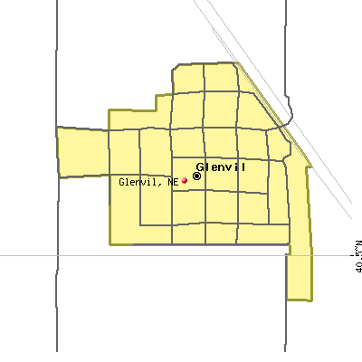 Glenvil map