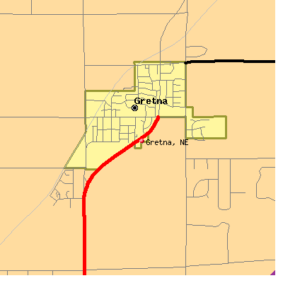 Gretna map