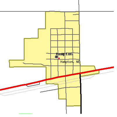 Hampton map