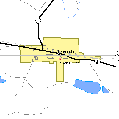 Hyannis map