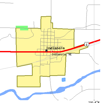 Indianola map