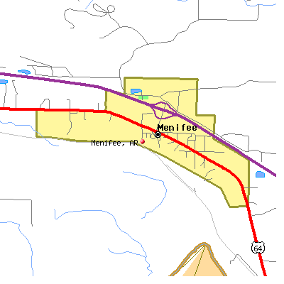Menifee map