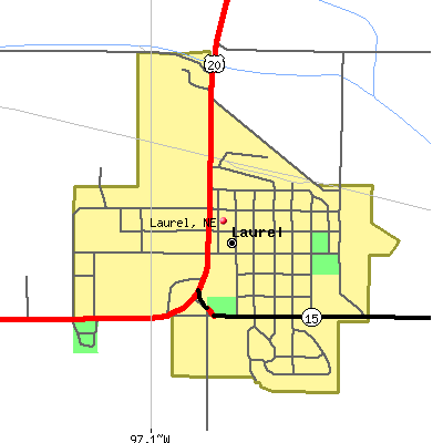 Laurel map