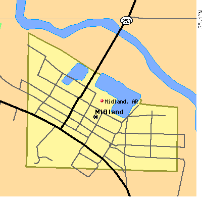 Midland map