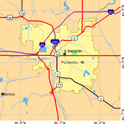 Lincoln map