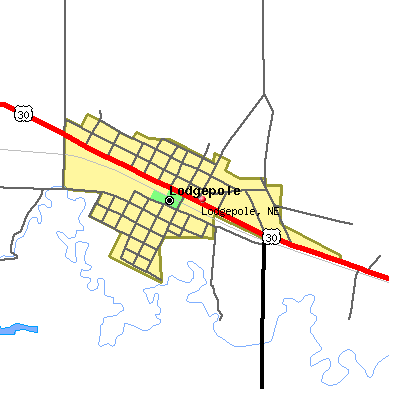 Lodgepole map