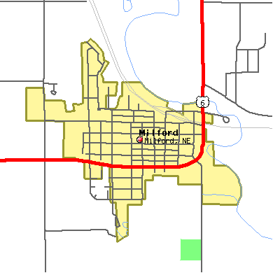 Milford map