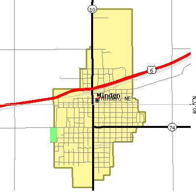 Minden map